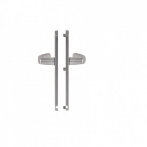 maner usa exterior, culoare inox mat, 92 mm