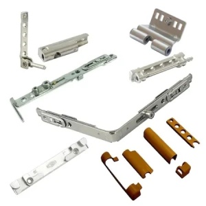 Set Dubla Deschidere 8 Piese VORNE feronerie oscilobatanta, falt 13mm - Img 3