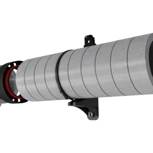 Tubulatură izolată ADURO pentru sisteme de ventilație - diametru D125 - Img 2