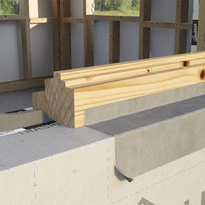 Banda bituminoasa autoadeziva, tencuibila, Bytum Band 370 mm x 15 M, pentru subraturi neregulate, impermeabila la apa - Img 3
