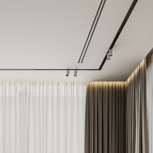 Difuzor liniar de ventilație fără cadru cu 2 slot-uri (încastrat în rigips), ERGOVENT LINEO-PRO CONDI 125, 2×1050×20, racord 2xD125 - Img 6