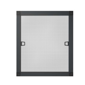 Plasa tantari FIXA cu cleme, EVO, NEGRU, montaj in toc interior, RAL 9005 - Img 9