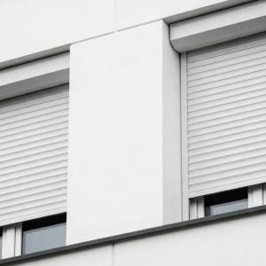 Rulou exterior suprapus, acționare electrică - Argintiu - Img 5