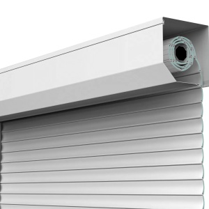 Rulou exterior tencuibil, acționare manuală - Argintiu - Img 3