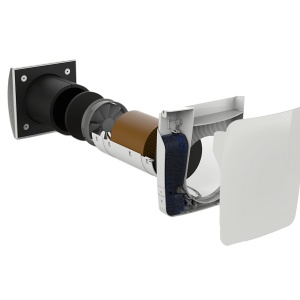 Unitate de ventilație cu recuperare de căldură descentralizată pentru o cameră KERS +50 - Img 4