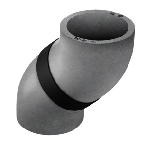 Cot 45° ADURO pentru sisteme de ventilație – diametru D200 - Img 2
