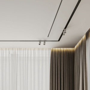 Difuzor liniar de ventilație fără cadru (încastrat în rigips) ERGOVENT LINEO PRO CONDI 125, 1050×20, racord 2×D125 - Img 7