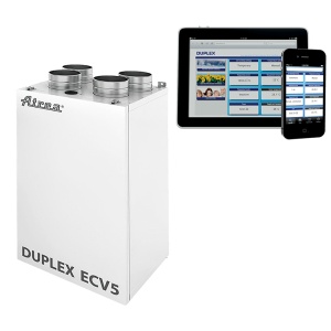 Duplex 580 ECV5 - Recuperator de căldură, automatizare RD5