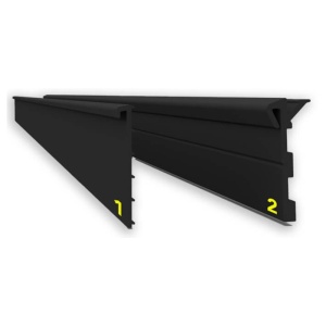 Garnitura etansare pentru glafurile premium din aluminiu, cu sau fara solbanc, 1 ML