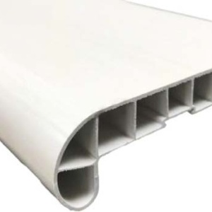 Glaf Interior PREMIUM PVC Elitus – Alb mat - White matt, latimi 150 - 400 mm - Img 3