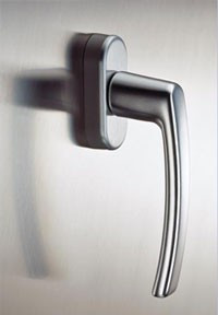 Maner secustik fereastra PVC, Hoppe Flensbug, patrat variabil 32-42 mm, 5 culori - Img 2