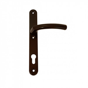 Maner usa de exterior cu sild, Hoppe LIMA, culoare Maro, 92 x 30 mm, material aluminiu