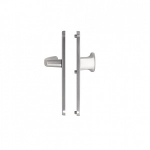 Maner cu buton 92mm, inox, Blaugelb, exterior