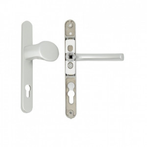 Maner usa cu buton fix, argintiu, blaugelb 92mm