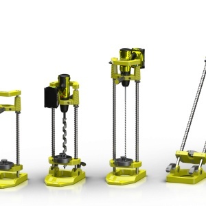 Dispozitiv de ghidare pentru gaurire la 90°, FAMAG 1405.210, fara stabilizator - Img 2