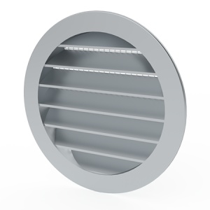 Grilă exterioară de ventilație RVA 160, aluminiu