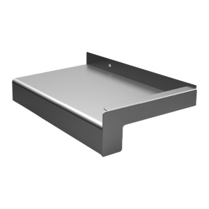 Set capace laterale glaf premium, Tip C, aluminiu, stanga - dreapta ARGINTIU EV01 - Img 4