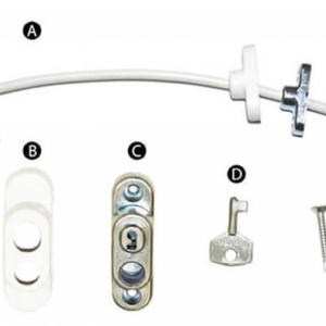 Componente sistem restrictionare fereastra copii