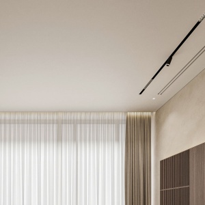Difuzor liniar de ventilație fără ramă (încastrat în rigips), ERGOVENT LINEO-PRO PUZZLE 1050x20, 2 fante, racord D75 - Img 7