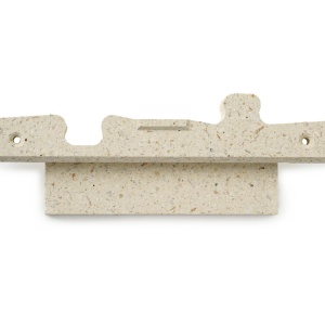 Element de închidere pentru difuzor liniar ERGOVENT LINEO PRO PUZZLE, 1 fantă - Img 2