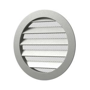 Grilă exterior circulară cu plasă insecte; D100