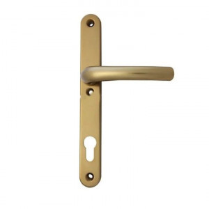 Maner usa de exterior cu sild, Hoppe LIMA, culoare Bronz, 92 x 30 mm, material aluminiu