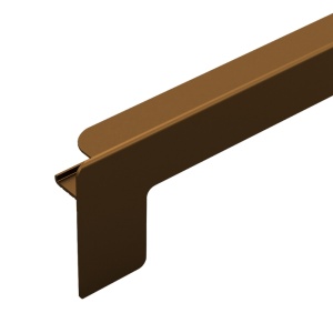 Set capace laterale glaf premium, Tip C, aluminiu, stanga - dreapta BRONZ INCHIS C33
