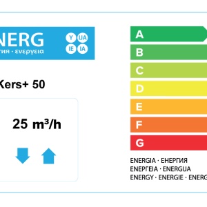 Unitate de ventilație cu recuperare de căldură descentralizată pentru o cameră KERS +50 - Img 15