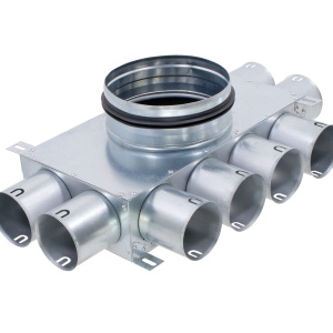 Distribuitor lateral 8x75 racord DN160
