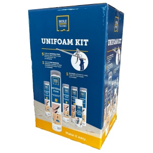 Kit 5 Spume Poliuretanice, Pistol, Cleaner Holz Technic Universal Foam – Set Complet pentru Izolare și Fixare - Img 3