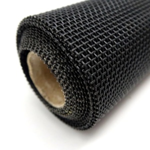 Plasa rezistenta pentru insecte si animale de companie, neagra, 160 cm latime, anti pisici - Img 2