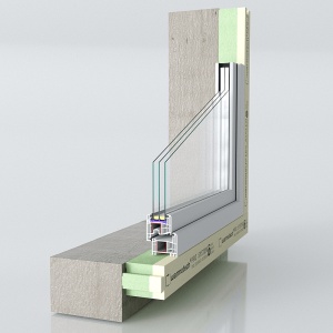 Precadru termoizolant profesional Warmotech Pro+ 80x80x1215 mm – Standard nZEB si Casa Pasiva - Img 6