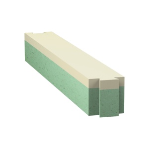 Precadru termoizolant profesional Warmotech Pro+ 80x80x1215 mm – Standard nZEB si Casa Pasiva - Img 2