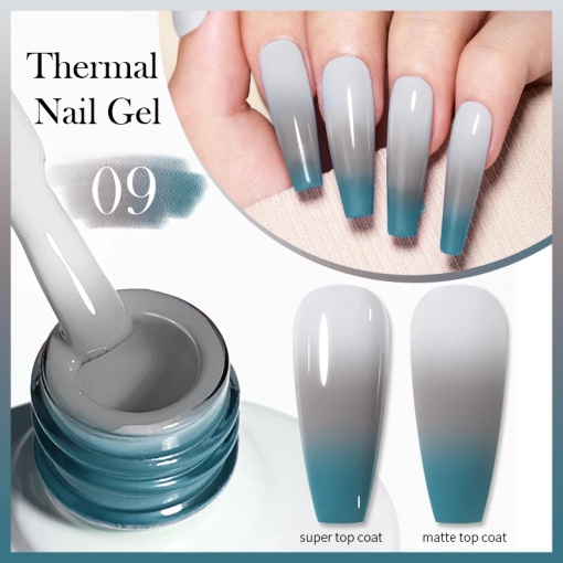 Oja SemipermanentaThermo HEMA Free Born Pretty 10 ml -9