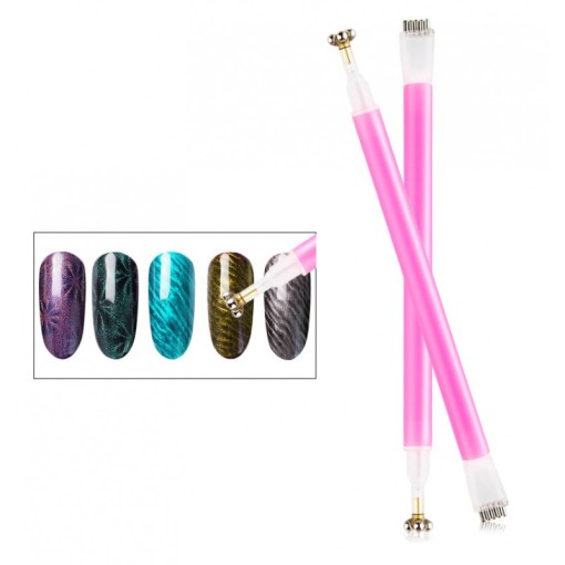 Magnetul pentru efectul Cat Eye - 2 capete
