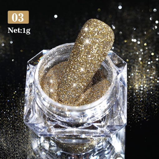 Laser Shining Reflective Nail Powder – BORN PRETTY-3