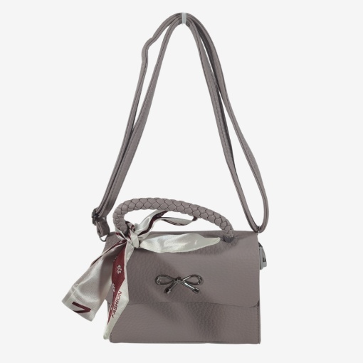 Geanta Crossbody Gri Deschis