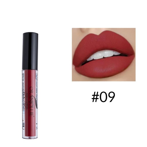 Ruj lichid Oranjollie Make Matte 09, 5 ml