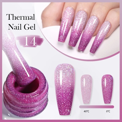 Oja SemipermanentaThermo HEMA Free Born Pretty 10 ml -14