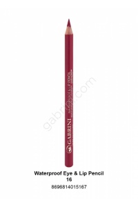 Creion Contur Buze Gabrini Waterproof lipliner nr 16