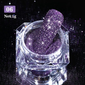 Laser Shining Reflective Nail Powder – BORN PRETTY-6 - Img 1