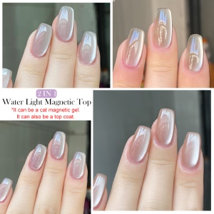 LilyCute 2-in-1 Water Light Cat Magnetic Top Coat - Img 3