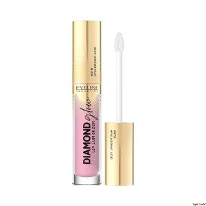 Luciu de buze Eveline Cosmetics Diamond Glow Lip Luminizer Strawberry Mousse