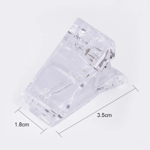 Clips Unghii Transparent Constructie Polygel - Img 1