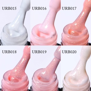 Glitter Rubber Base Gel Ur Sugar 7 ml - URB031 - Img 2