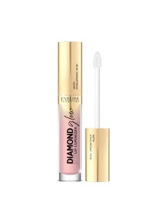 Luciu de buze Eveline Cosmetics Diamond Glow Lip Luminizer Caramel Ice Cream