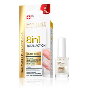 Tratament profesional de unghii 8 în 1 Golden Shine, 12 ml