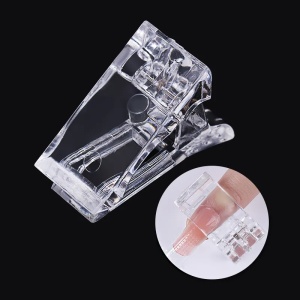 Clips Unghii Transparent Constructie Polygel - Img 2