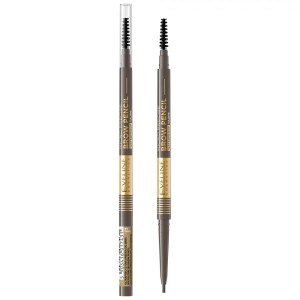 Creion de sprancene Eveline Micro Precision Soft Brown 02(rezistent la apa)