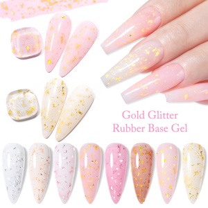 Flakes Rubber Base Gel Ur Sugar 7 ml - URB009 - Img 2